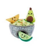 Zabawka dla psa Frisco Guacamole Hide & Seek Puzzle pluszowa z piszczącą grafiką